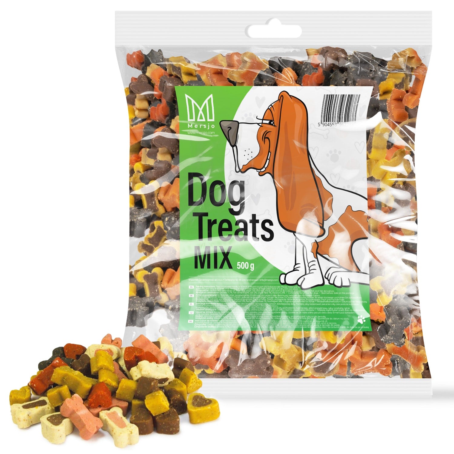 Pamlsek pro psa - Masové tréninkové pamlsky Mersjo Mix 500g