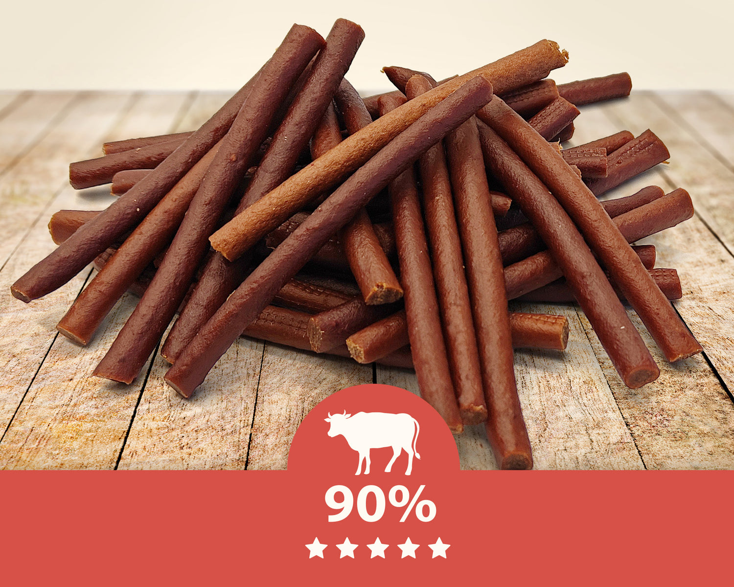 Dog treat - Mersjo soft beef sticks 500g