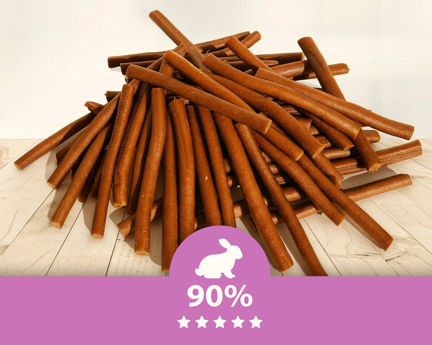 Hundesnack - Kaninchen-Kabanossi Mersjo 500g