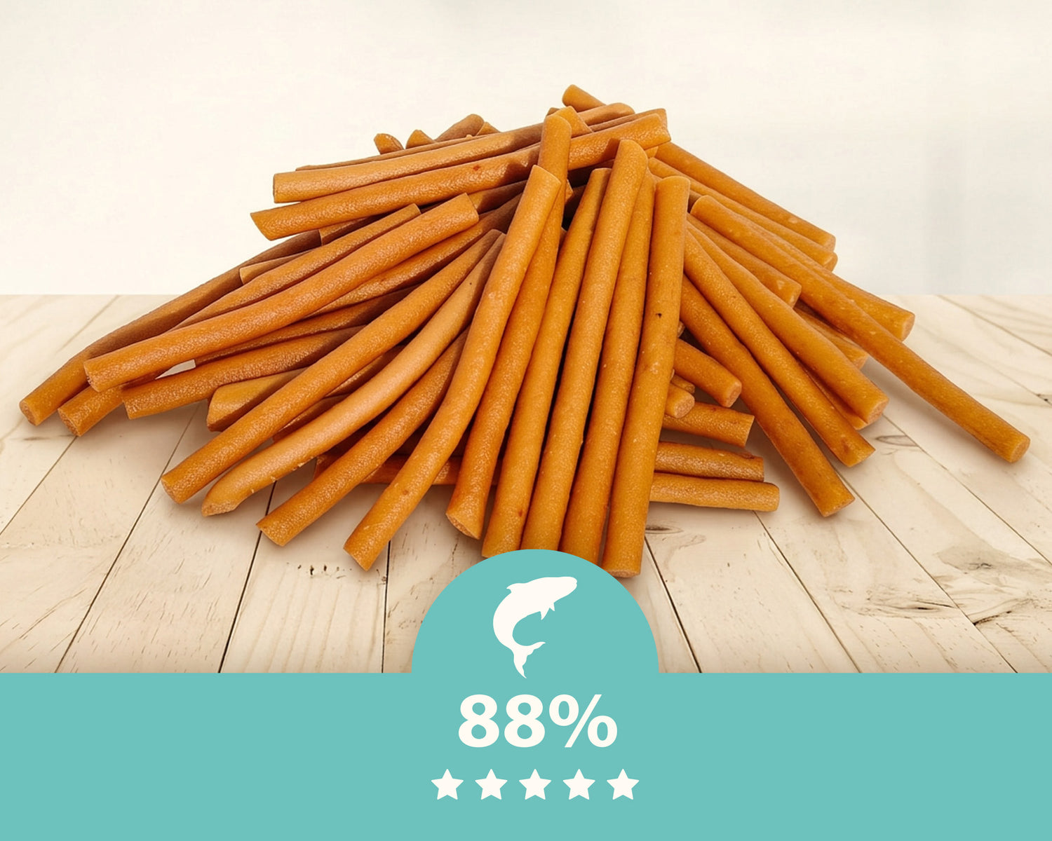 Dog treat - Mersjo soft salmon sticks 500g