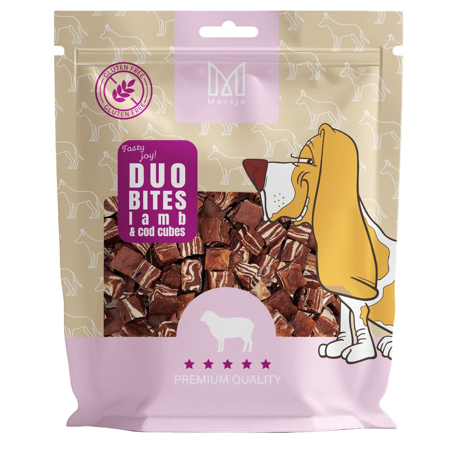 Przysmak dla psa Duo Smaków - Jagnięcina z Dorszem Mersjo 300g