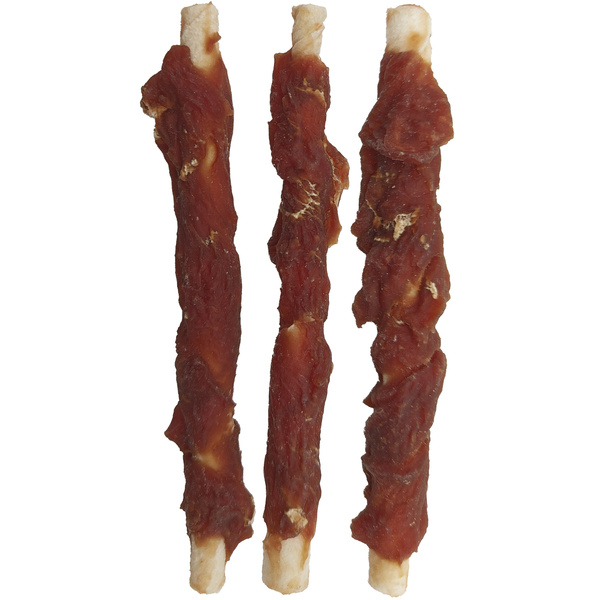 Rawhide chew XXL 25cm with duck breast, dog treat, Mersjo, 240g