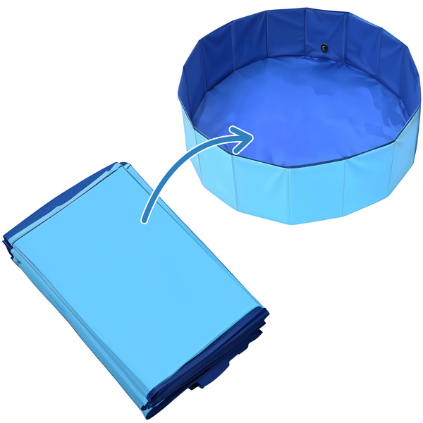 Garden pool for dogs and children ideal for the garden terrace DEXTER 80x20cm