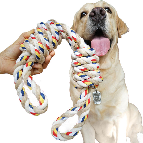 Dog tug toy with knots 60cm CHEW TOY XXL
