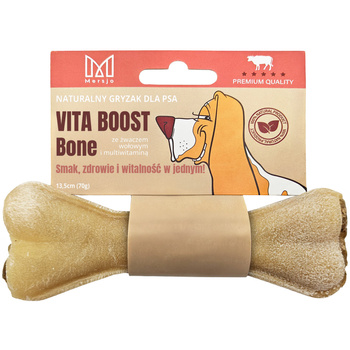 MERSJO dog chew bone with rumen and multivitamins 13.5cm - vitality