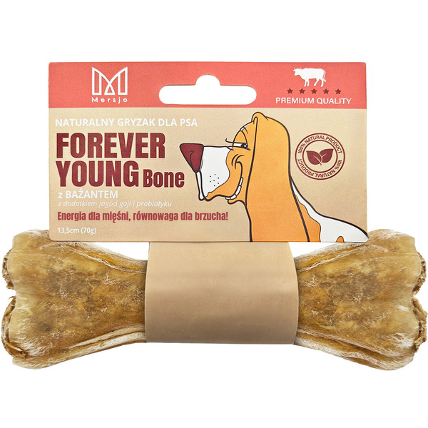 MERSJO pheasant function bone for dogs 13.5 cm - energy and digestion
