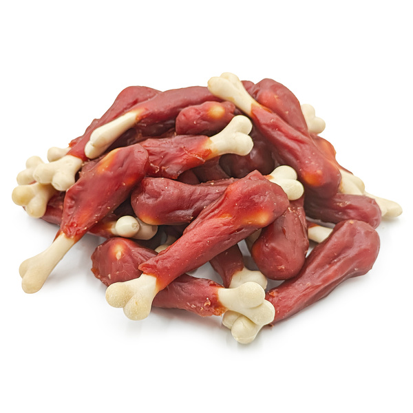 Duck leg with calcium, natural dog treat, Mersjo, WildLeg, 500g