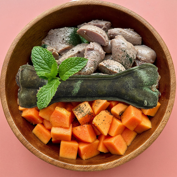 MERSJO Wachtel Kauknochen für Hunde 13,5 cm - Frischer Atem