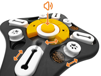 Interactive olfactory toy for dogs, educational treat mat, SMART DOG