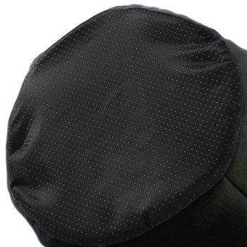 Katzenhaus, Zwinger, Plüschbett mit Ohren DAISY schwarz