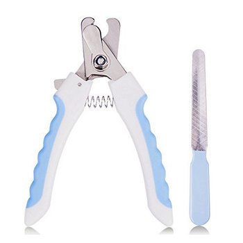 Pets Nail Cutter Claw Clipper With File blue Large
