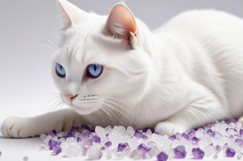 Mersjo silica cat litter Lavender 8x3.8L