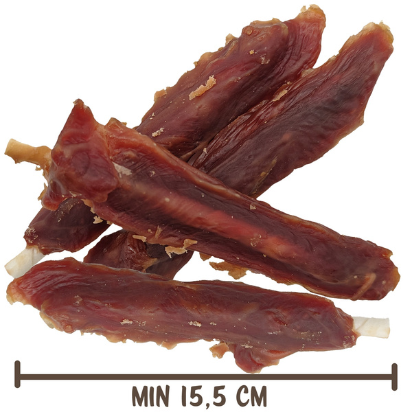 Hundeleckerli - Rohhautsticks mit Entenbrustfilet Mersjo 500g