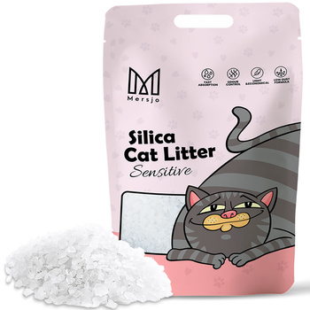 Mersjo Sensitive silica cat litter 3.8L