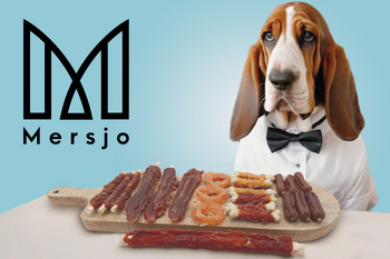 Dog treat - Mersjo duck sausages 500g