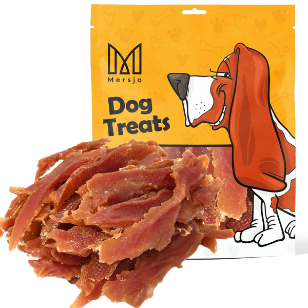 Dog treat - Mersjo dried duck breast 500g