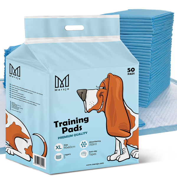 Absorbent Hygiene Pads for Pets XL 90x60 (50 pcs).