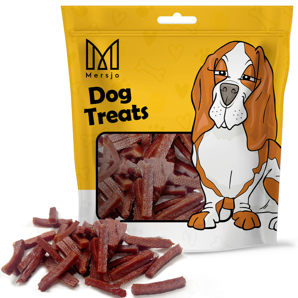 Dog treat - Mersjo soft lamb strips 200g