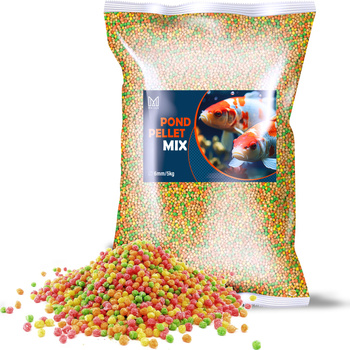 Koi Carp Food for garden pond Mersjo Pond pellet MIX 5kg 6mm