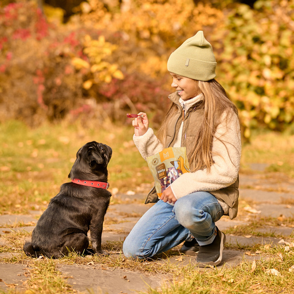 Duck leg with calcium, natural dog treat, Mersjo, WildLeg, 500g