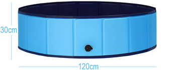 Gartenpool für Hunde und Kinder ideal für die Gartenterrasse DEXTER 120x30cm