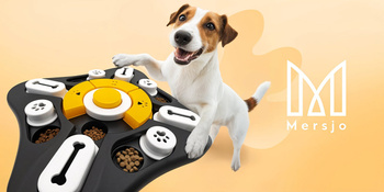 Interactive olfactory toy for dogs, educational treat mat, SMART DOG