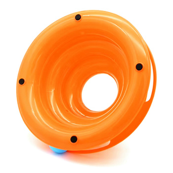 Katzenspielzeugturm mit Bällen