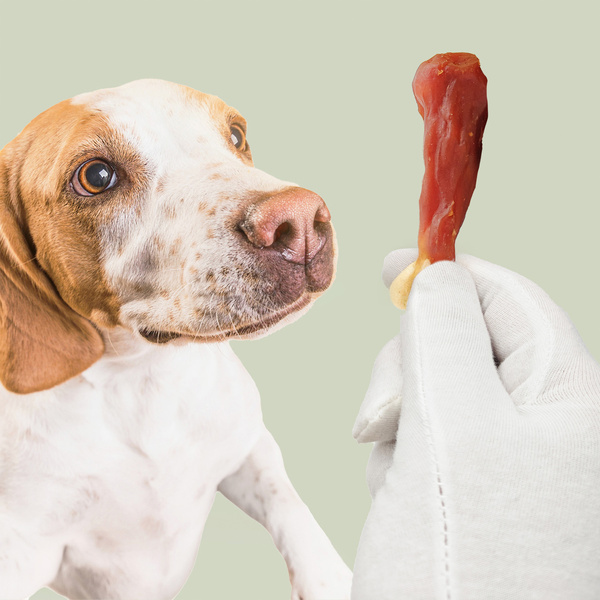 Udko wapienne z kaczką, naturalny przysmak dla psa, Mersjo, WildLeg, 500g