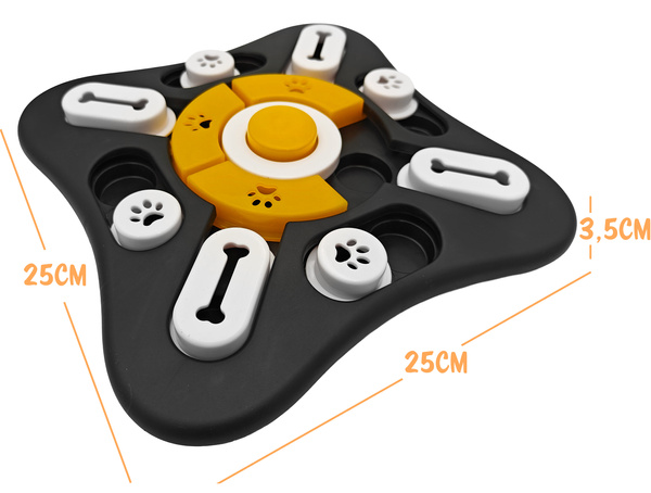 Interactive olfactory toy for dogs, educational treat mat, SMART DOG