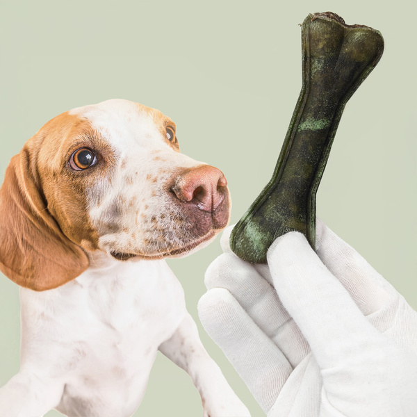 MERSJO quail chewing bone for dogs 13.5 cm - fresh breath