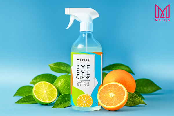Geruchsneutralisator für Hunde- und Katzenurin, Mersjo geruchsneutralisierende Flüssigkeit