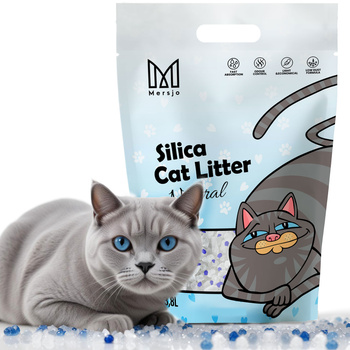 Mersjo silica cat litter Neutral 3.8L