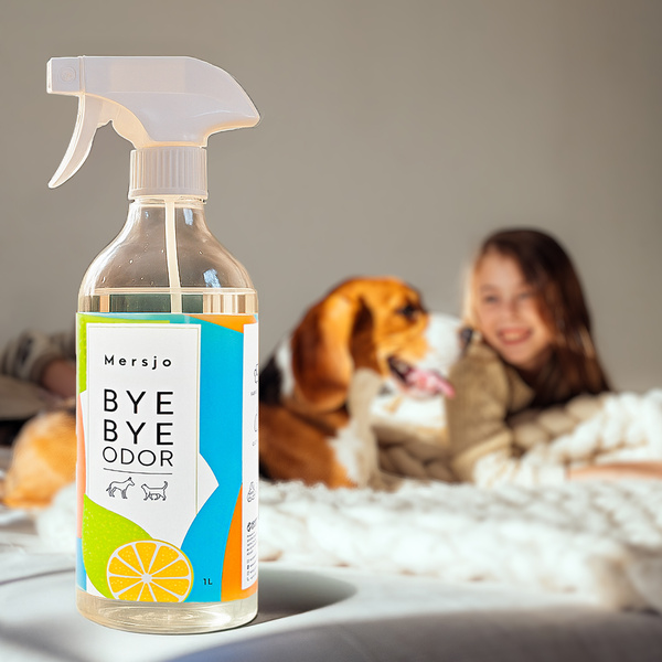 Dog and cat urine odour neutraliser, Mersjo odour neutralising liquid