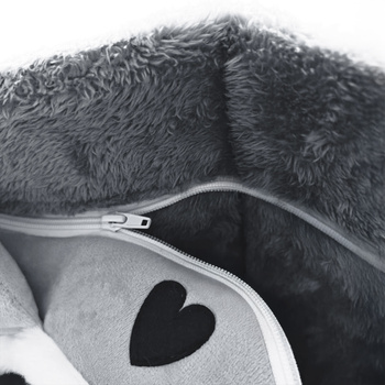 Domek dla kota, legowisko pluszowe kojec, miękkie posłanie, budka Mersjo