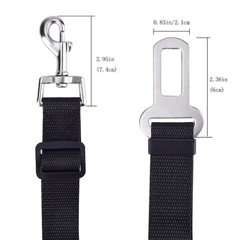 Car seat belt for dog, cat