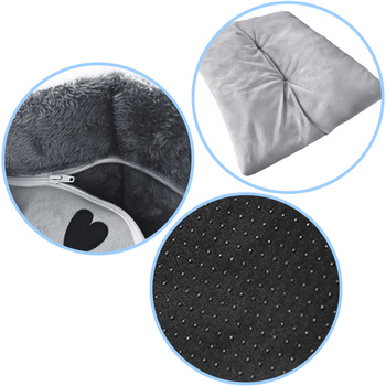 Cat house, plush playpen bed, soft bedding, kennel Mersjo