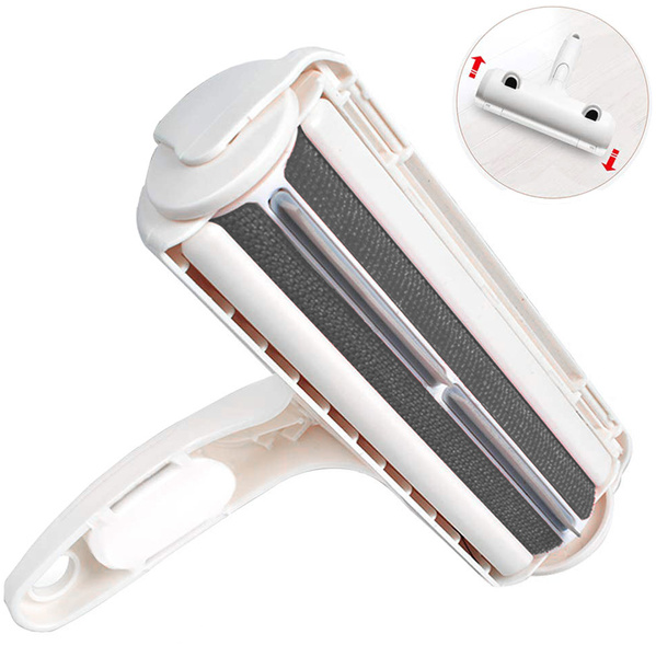Pet hair removal roller grey