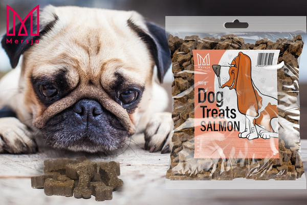 Mersjo salmon training treat for dogs 500g