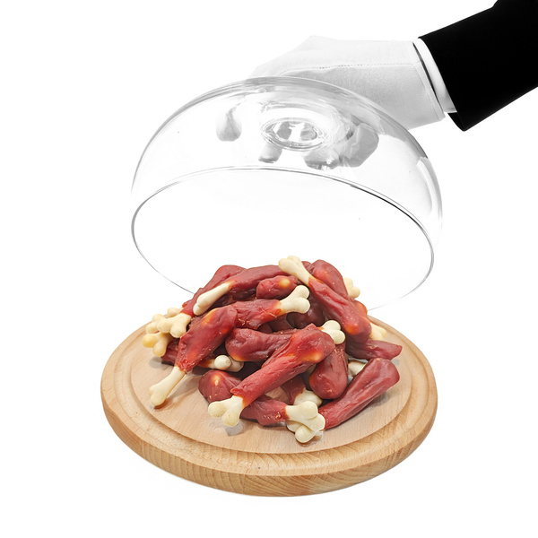 Udko wapienne z kaczką, naturalny przysmak dla psa, Mersjo, WildLeg, 500g