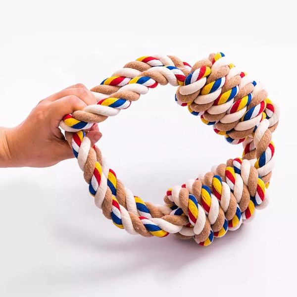 Dog tug toy with knots 60cm CHEW TOY XXL