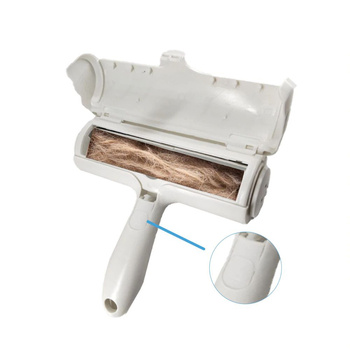 Pet hair removal roller grey