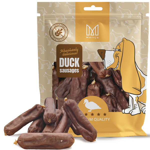 Dog treat - Mersjo duck sausages 500g